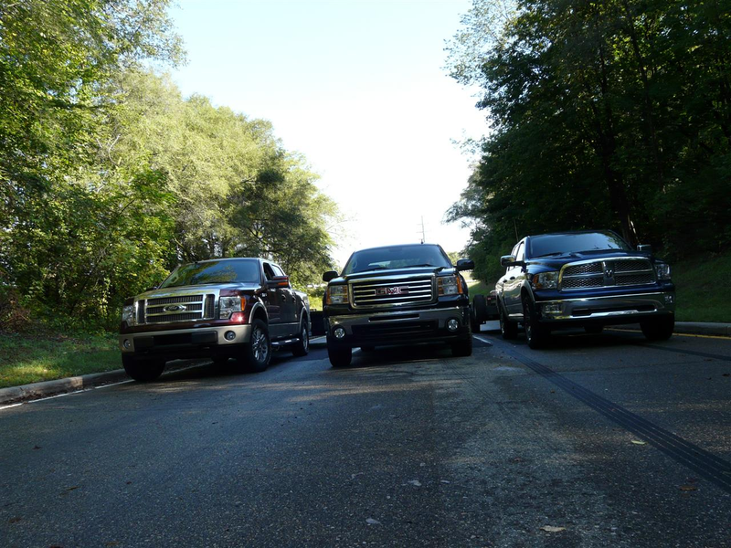 Illustration for article titled Jalopnik's 2009 Pickup Truck Comparison Head-To-Head Jubilee Event Challenge Spectacular!